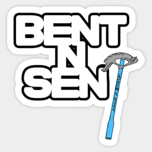 Bent n Sent Sticker